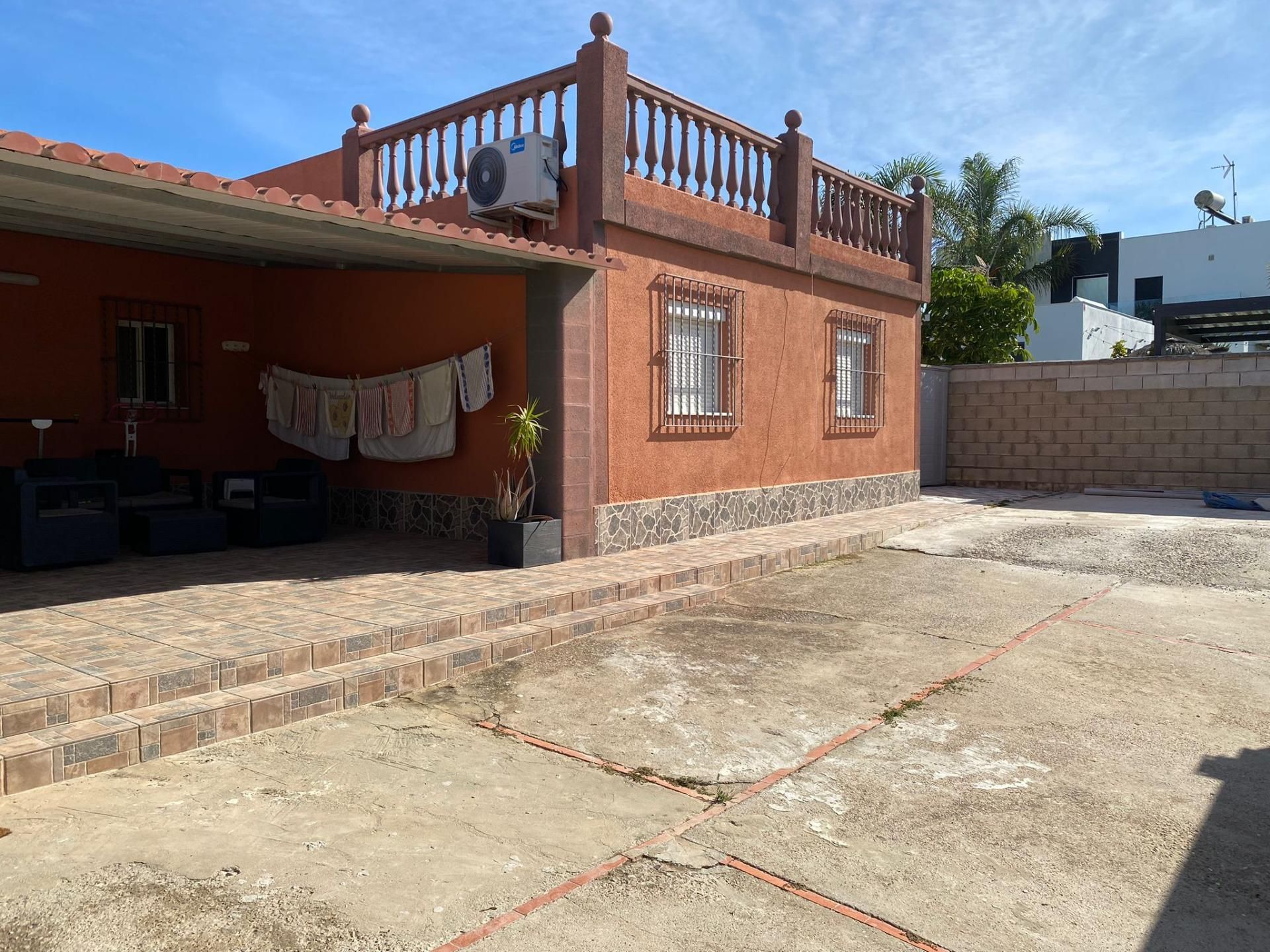 Exterior view of House or chalet for sale in Puerto Real  with Air Conditioner, Terrace and Storage room