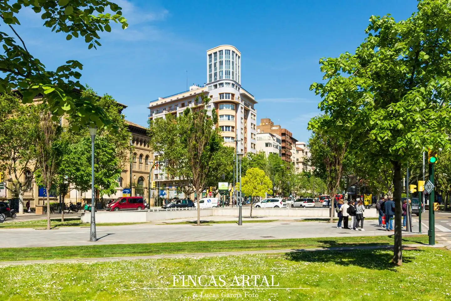 Vista exterior de Pis en venda en Zaragoza amb Aire condicionat, Calefacció i Parquet