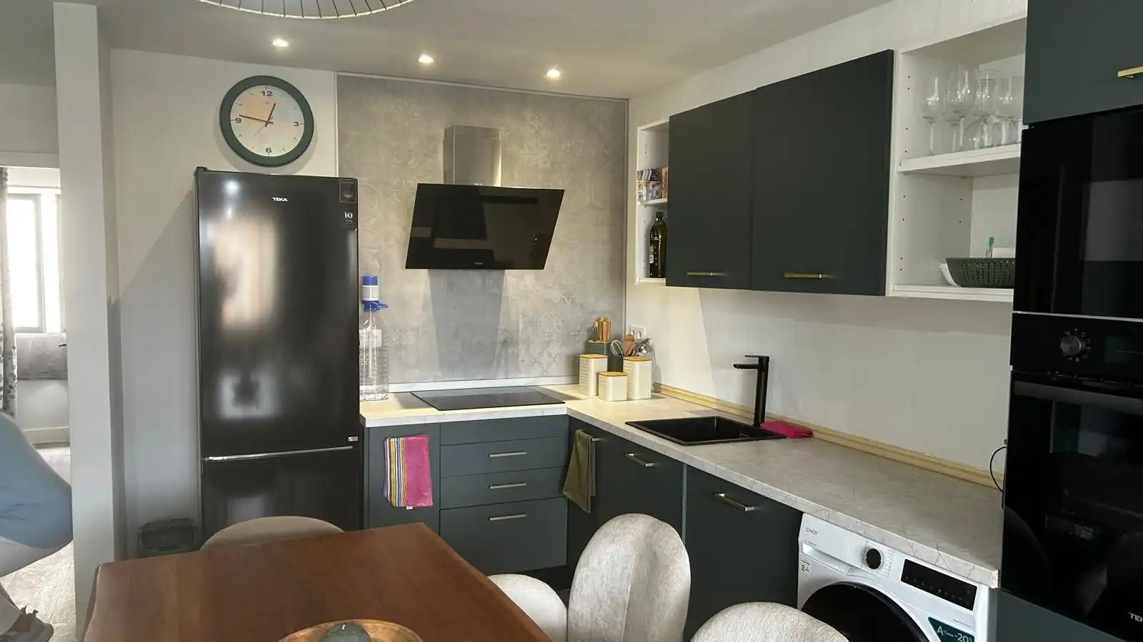 Kitchen of Flat for sale in La Oliva  with Storage room and Furnished