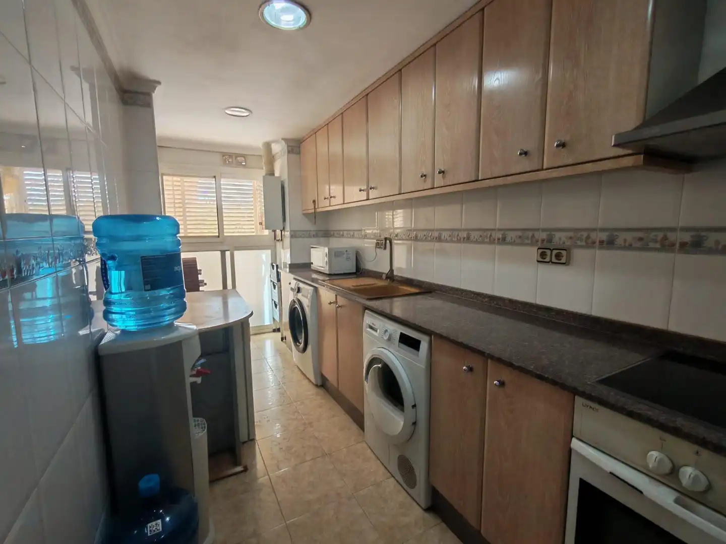 Kitchen of Flat for sale in Xirivella  with Air Conditioner, Terrace and Balcony