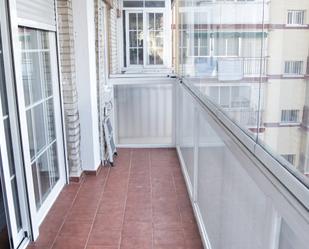 Balcony of Flat for sale in  Madrid Capital  with Air Conditioner, Heating and Parquet flooring