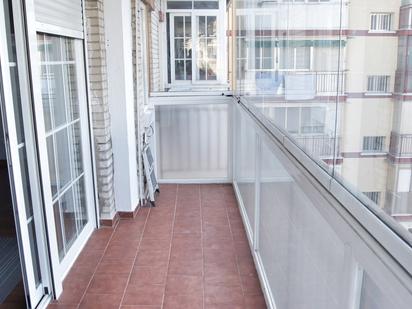 Balcony of Flat for sale in  Madrid Capital  with Air Conditioner, Terrace and Balcony