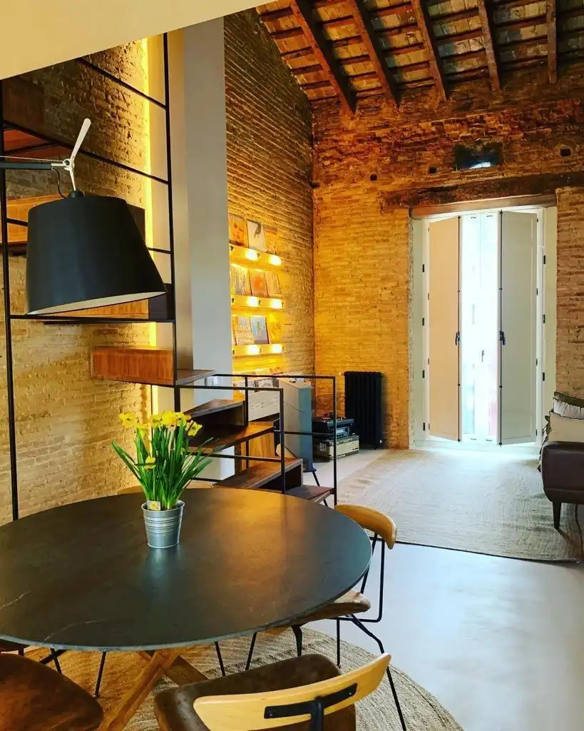 Sala d'estar de Àtic de lloguer en Valencia amb Calefacció, Terrassa i Traster