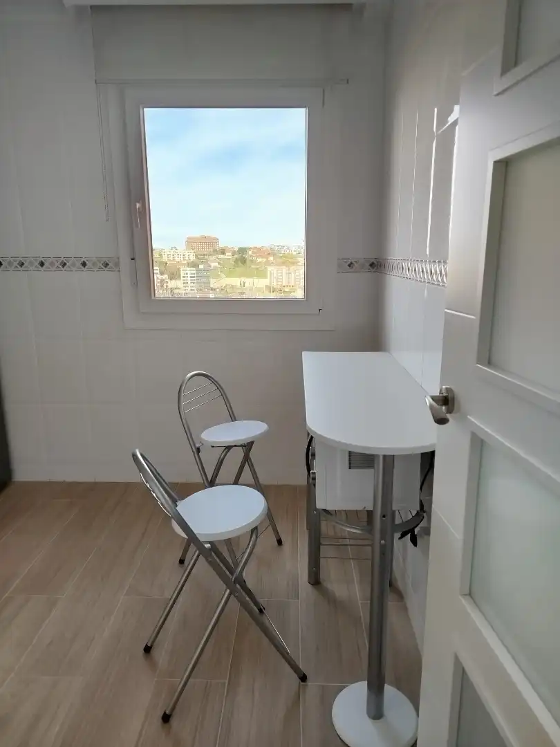 Bedroom of Flat for rent in Santander  with Heating, Furnished and Washing machine