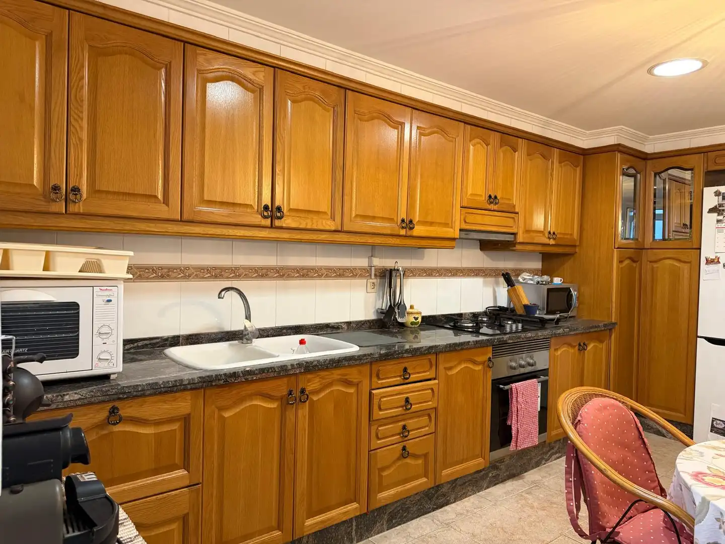 Küche von Maisonette zum Verkauf in Castellón de la Plana / Castelló de la Plana mit Klimaanlage, Heizung und Terrasse