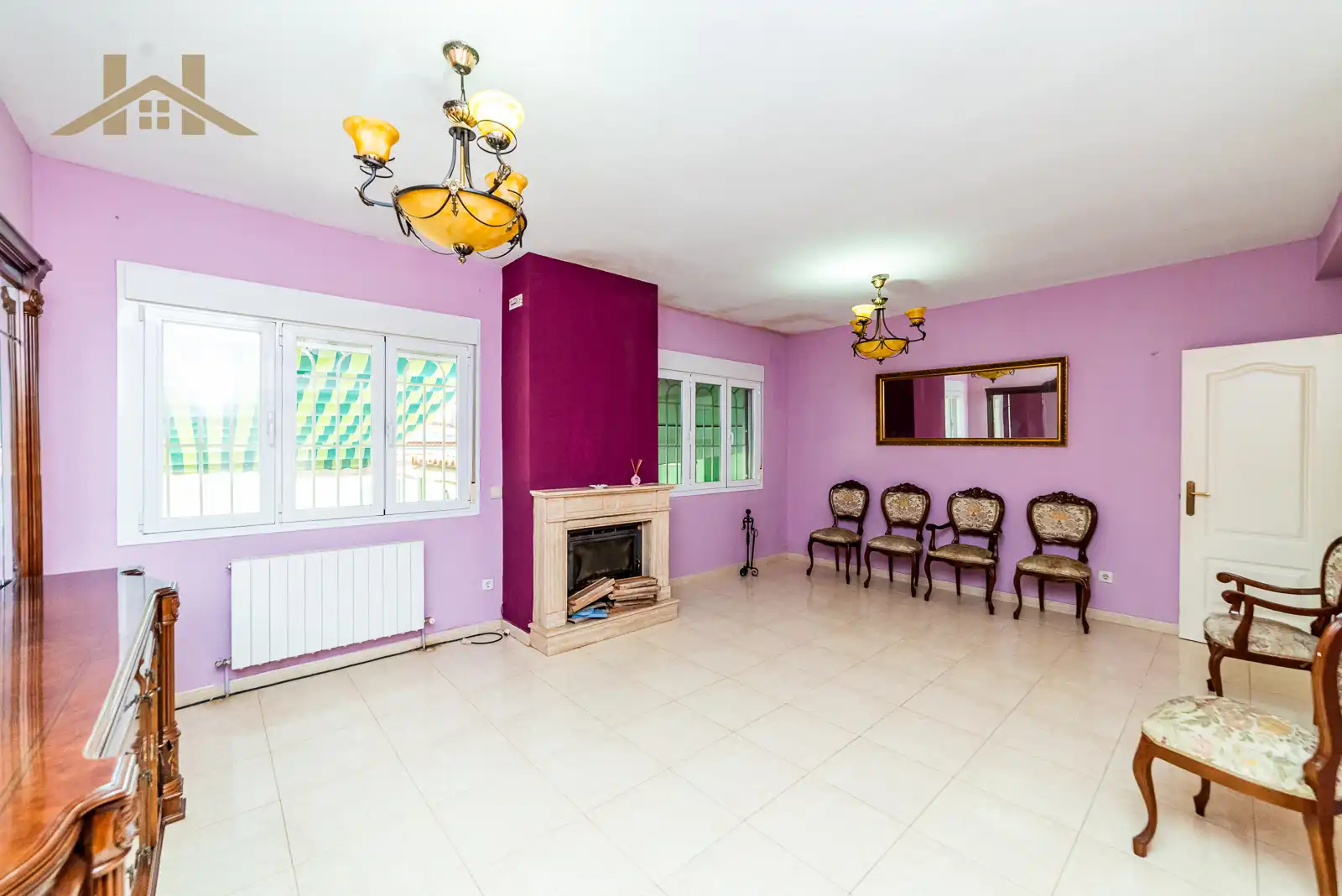 Living room of Detached homes for sale in El Álamo, Madrid