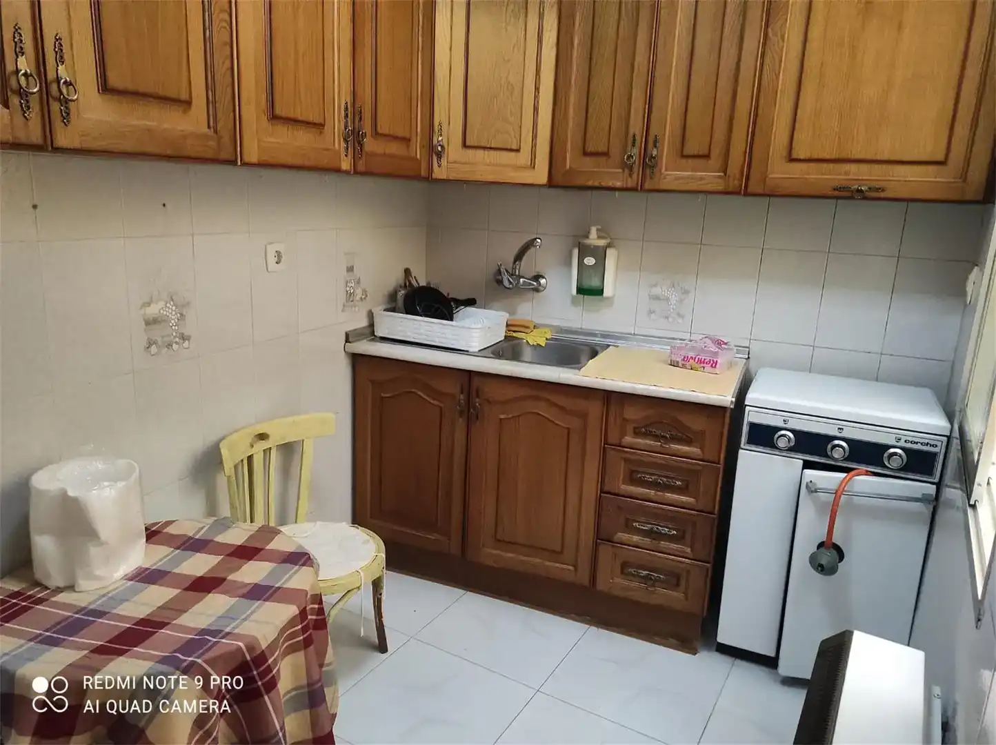 Kitchen of Flat for sale in Montiel  with Storage room, Furnished and Balcony