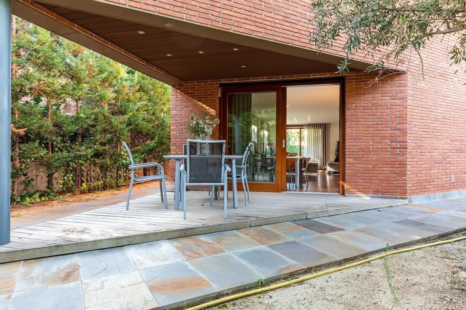 Terrassa de Casa o xalet en venda en Cabrera de Mar amb Aire condicionat, Calefacció i Jardí privat