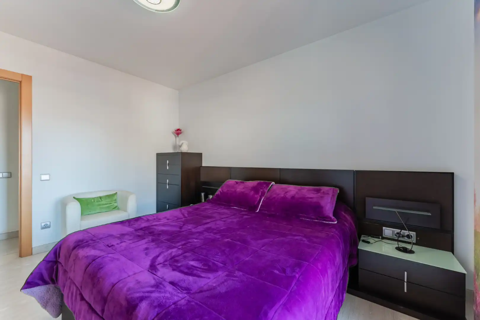 Bedroom of Flat for sale in Mollet del Vallès  with Air Conditioner and Balcony