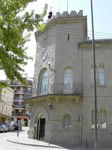 Vista exterior de Casa adosada en venda en Parets del Vallès amb Aire condicionat, Calefacció i Terrassa
