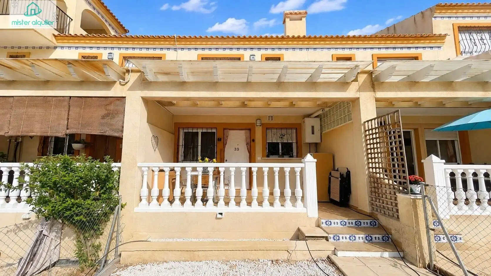 Exterior view of Houses for rent in Busot  with Air Conditioner, Heating and Private garden