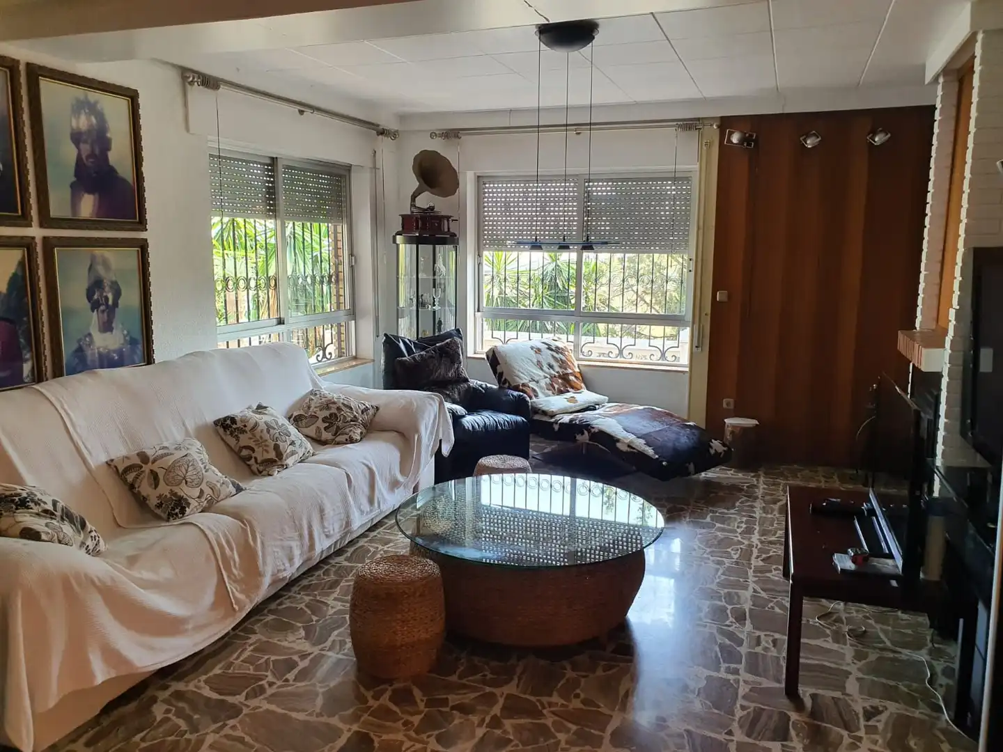 Sala de estar de Casa o chalet en venta en Murcia con Trastero y Piscina