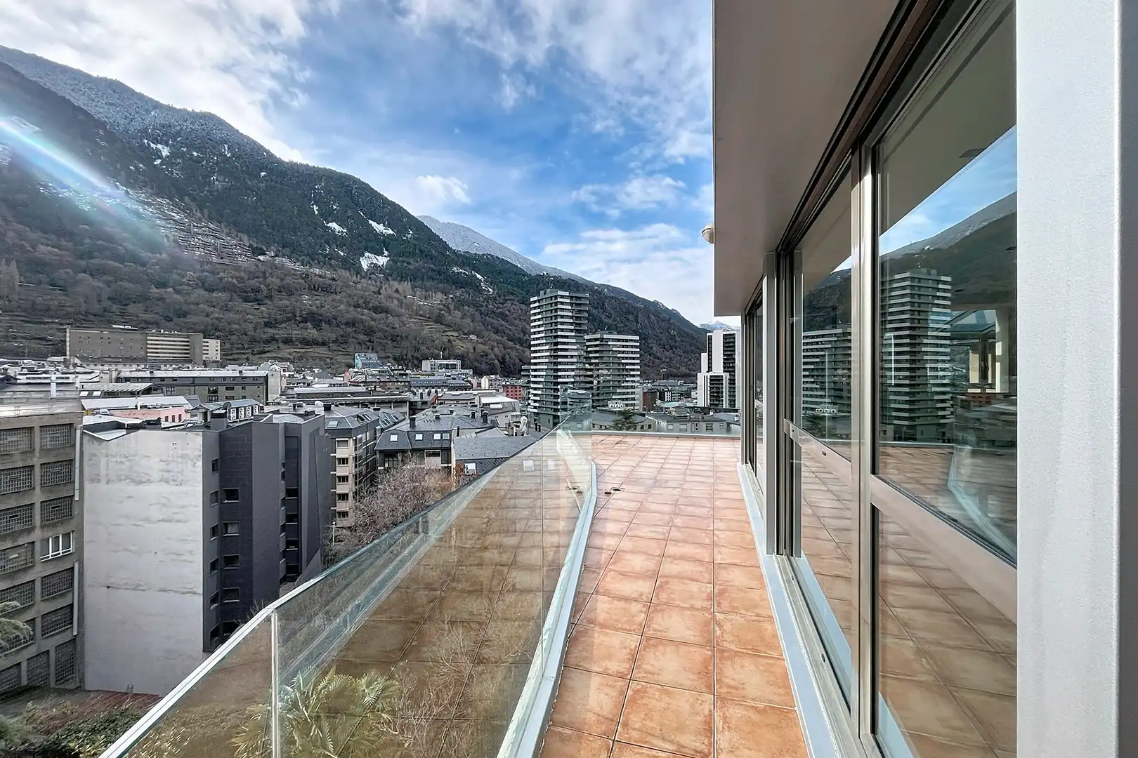 Terrace of Attic for sale in Escaldes – Engordany  with Air Conditioner, Heating and Terrace