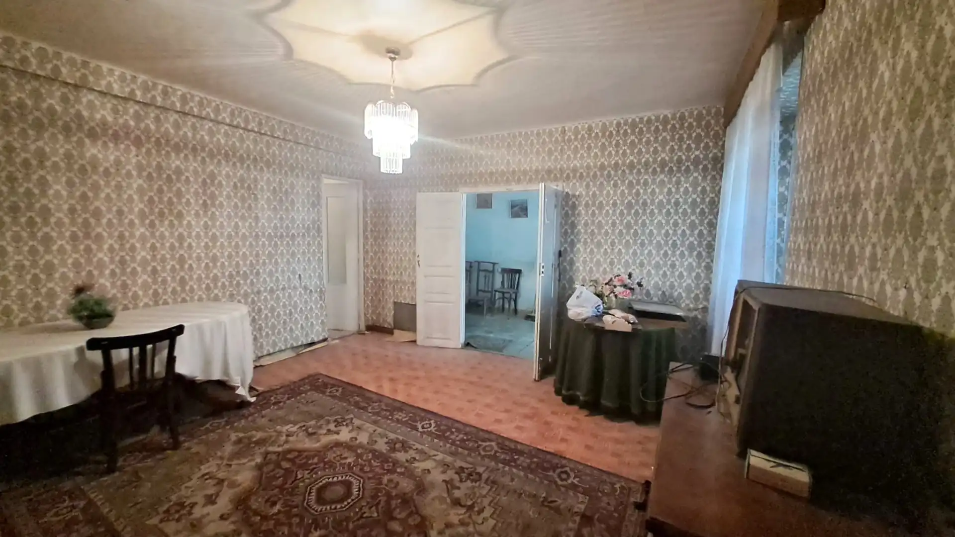 Sala de estar de Casa o chalet en venta en Sanchonuño con Trastero y Amueblado