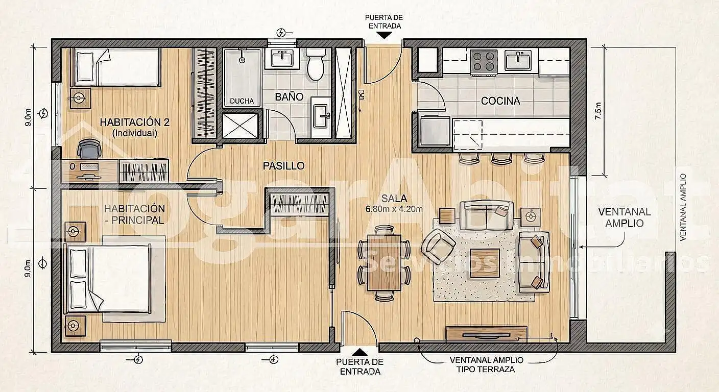 Penthouse mit Terrasse zum Verkauf in Calle Goleta, imagen 23
