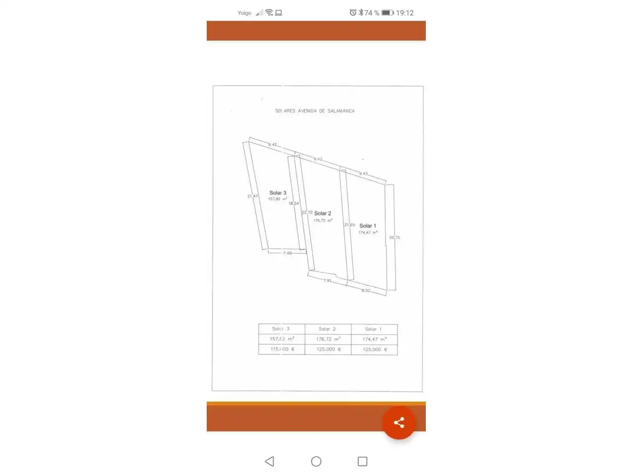 Terreno residencial en venta en Avenida SALAMANCA 16, imagen 5