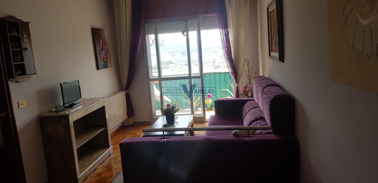 Living room of Flat for sale in Barbadás  with Heating, Storage room and Furnished