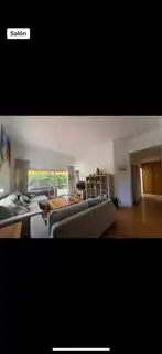 Sala de estar de Piso de alquiler en Estepona con Aire acondicionado, Terraza y Amueblado