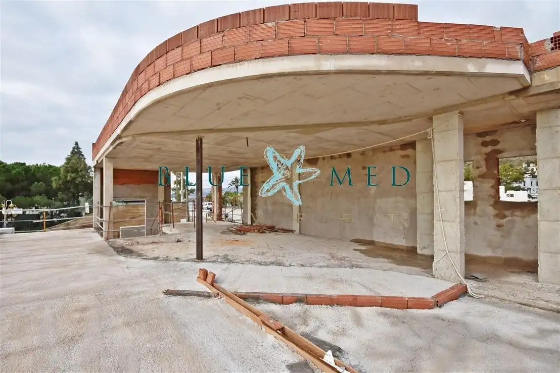 Vista exterior de Casa o chalet en venta en Mazarrón con Jardín privado, Terraza y Piscina