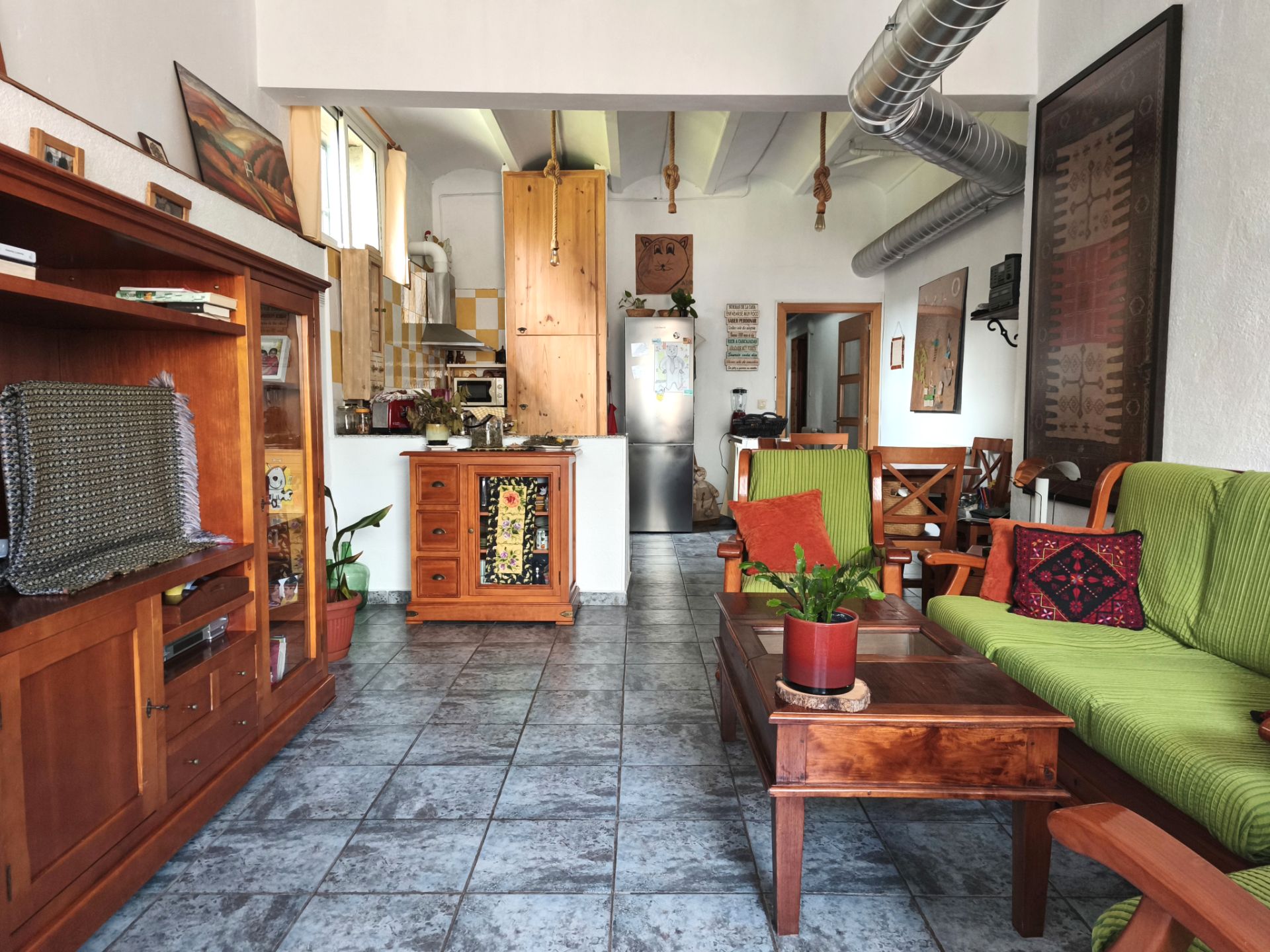 Cuina de Planta baixa en venda en Sant Cugat del Vallès amb Aire condicionat i Calefacció