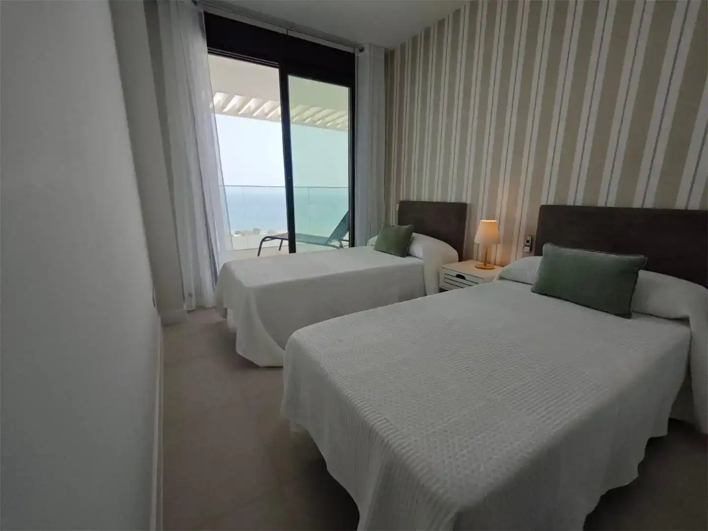 Bedroom of Flat for rent in Rincón de la Victoria  with Air Conditioner, Swimming Pool and Furnished