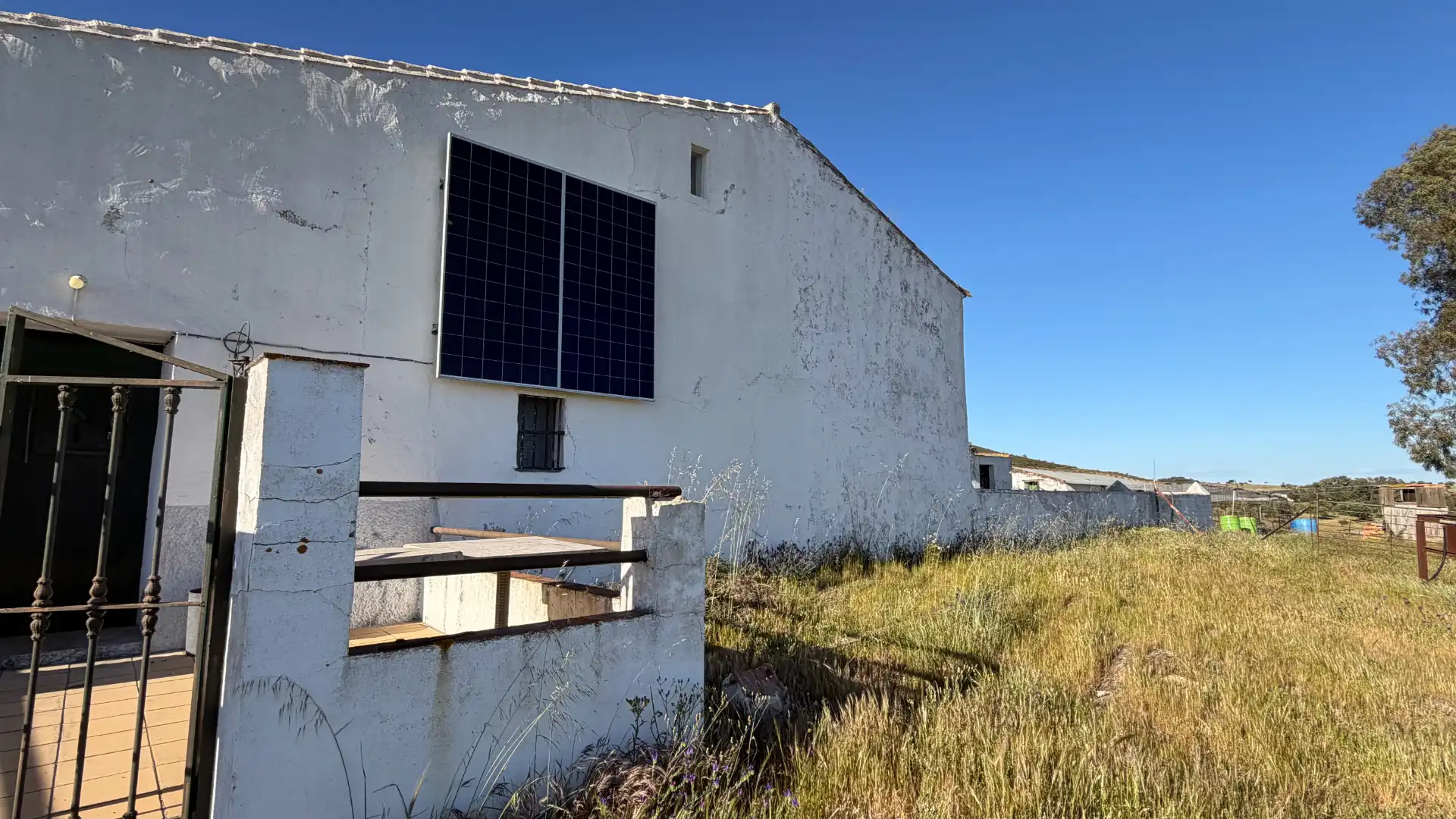 Vista exterior de Finca rústica en venta en Paymogo con Jardín privado, Terraza y Amueblado