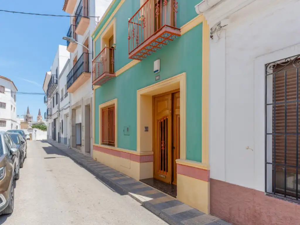 Vista exterior de Casa adosada en venta en Benissa con Aire acondicionado y Balcón