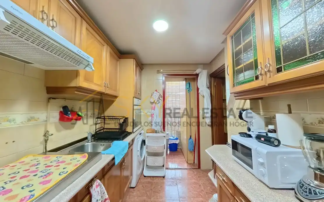 Cocina de Piso en venta en Madrid con Terraza