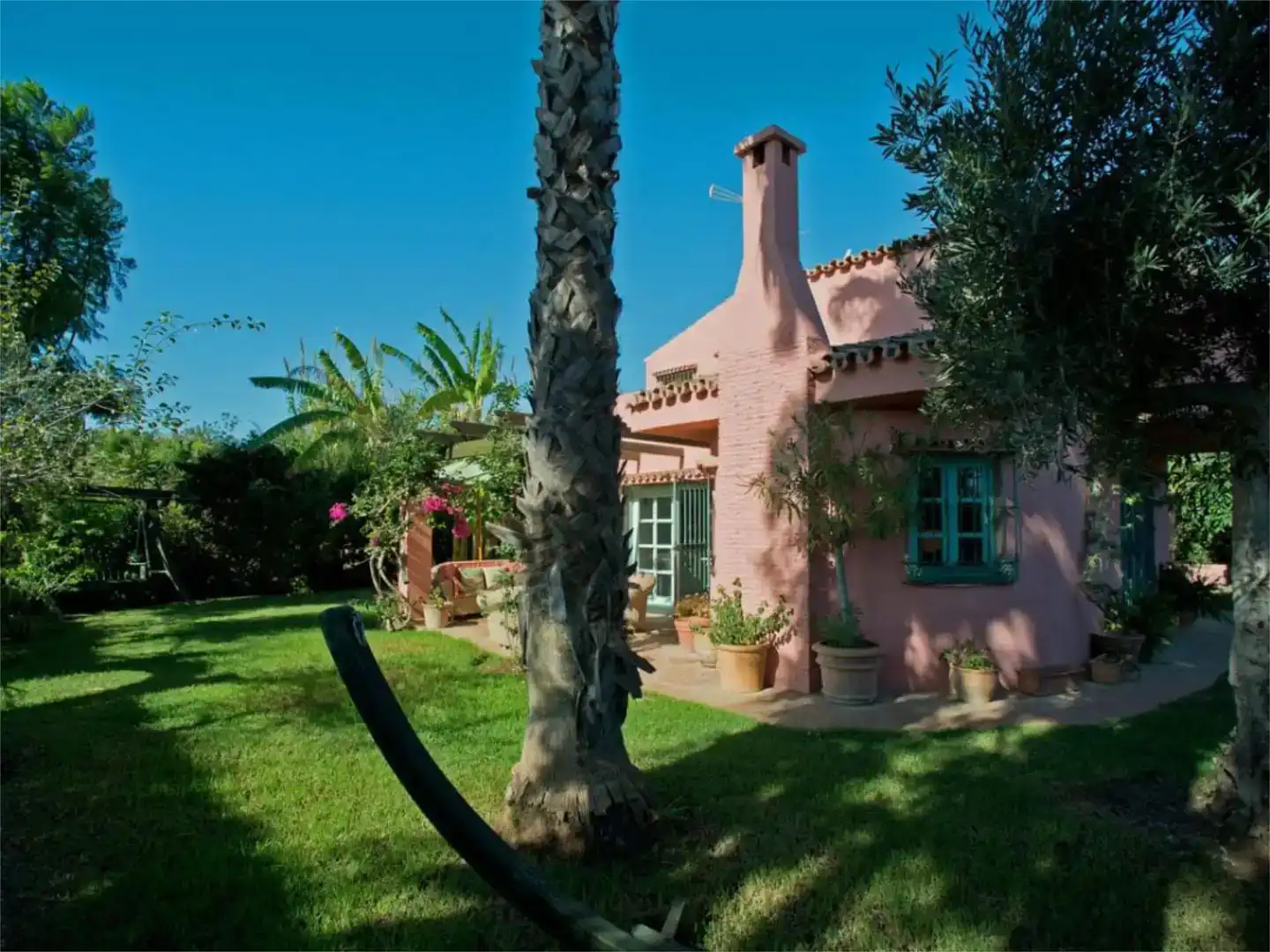 Jardín de Finca rústica en venta en Estepona