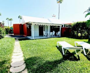 Garden of House or chalet to rent in San Bartolomé de Tirajana  with Air Conditioner, Private garden and Terrace