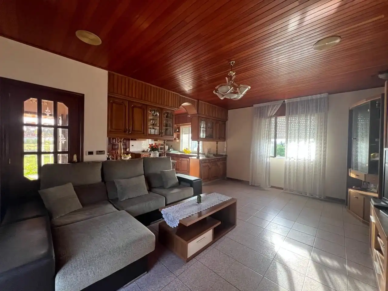 Living room of Houses for sale in Ourense Capital   with Heating, Terrace and Swimming Pool