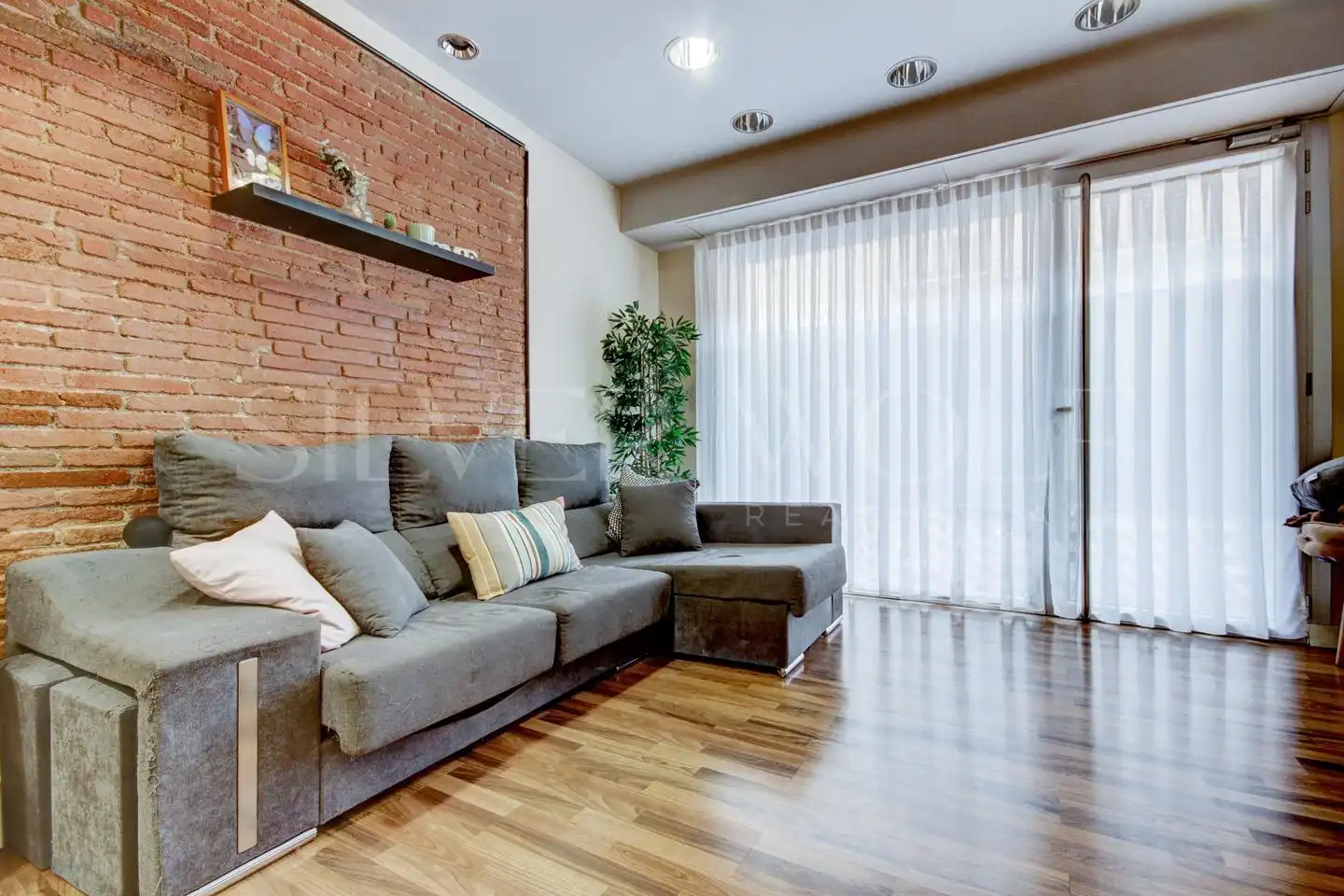 Sala de estar de Planta baja en venta en Sentmenat con Aire acondicionado, Parquet y Alarma