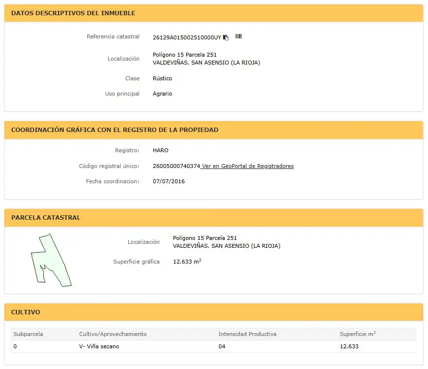 Terreno rústico en venta en San Asensio, imagen 6