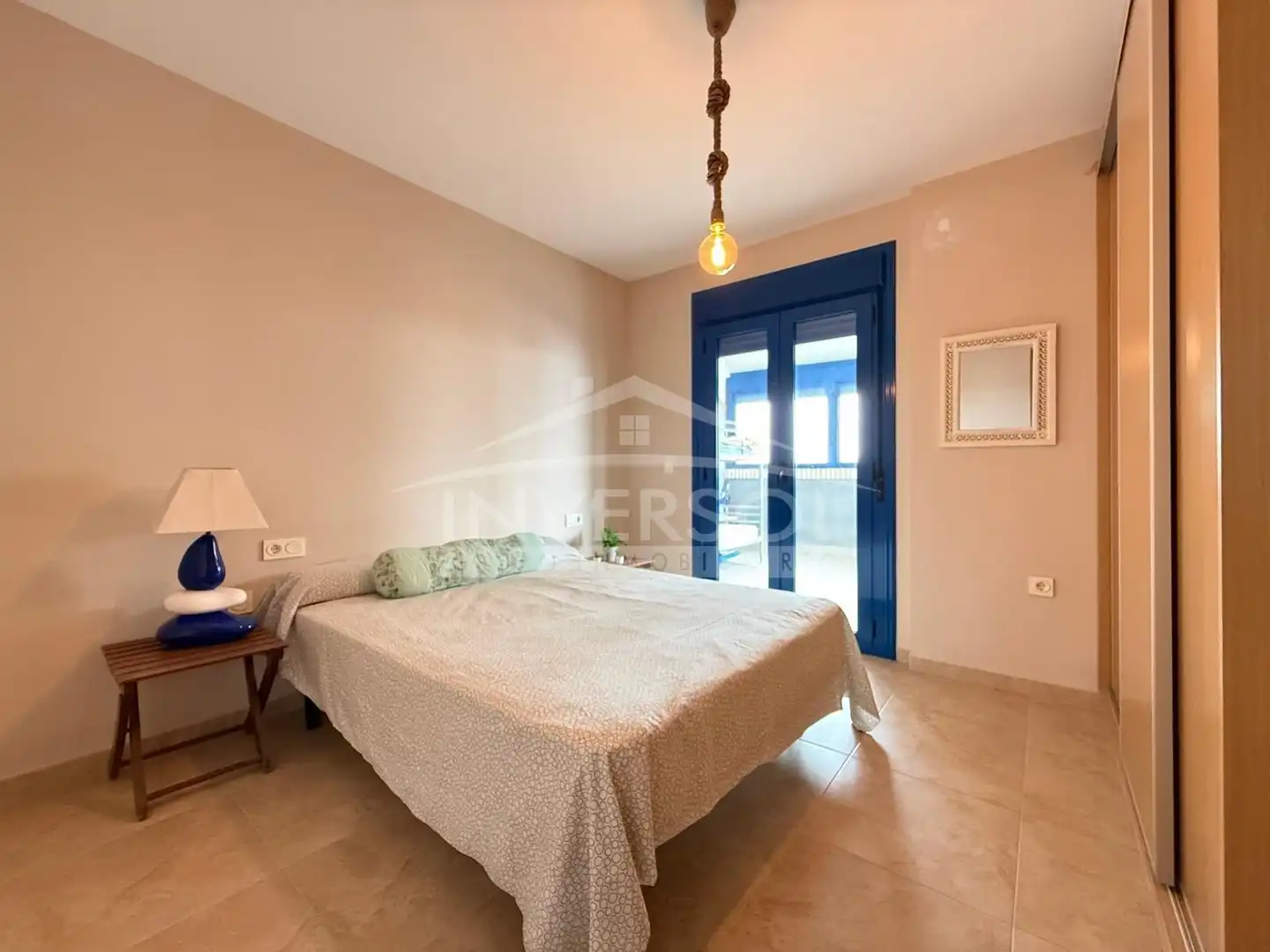 Schlafzimmer von Dachboden zum Verkauf in El Ejido mit Klimaanlage, Heizung und Terrasse
