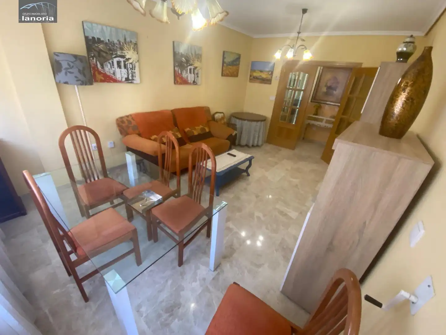 Dining room of Flat for rent in Albacete  with Heating and Furnished