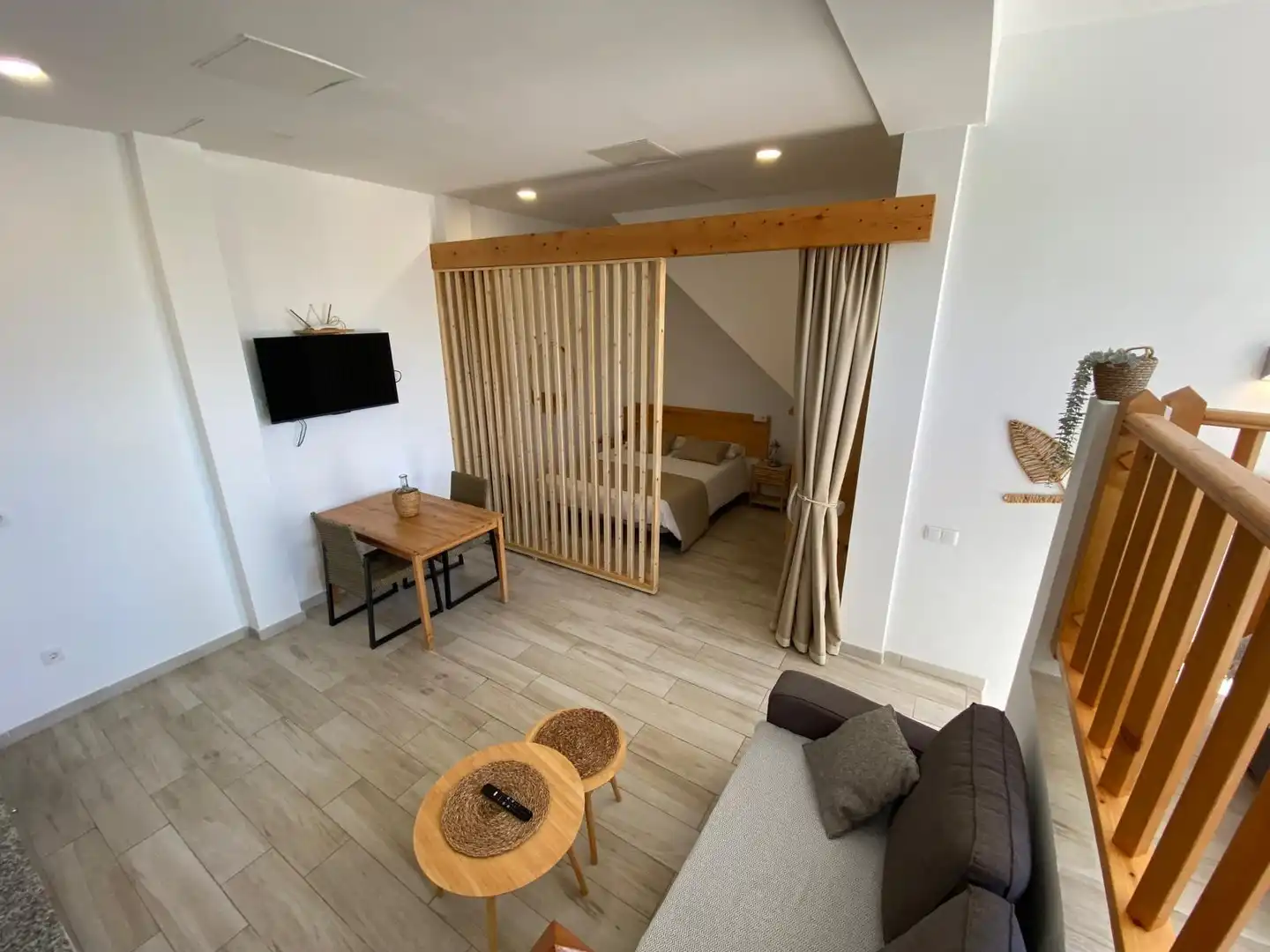 Sala de estar de Apartamento en venta en Mogán con Amueblado