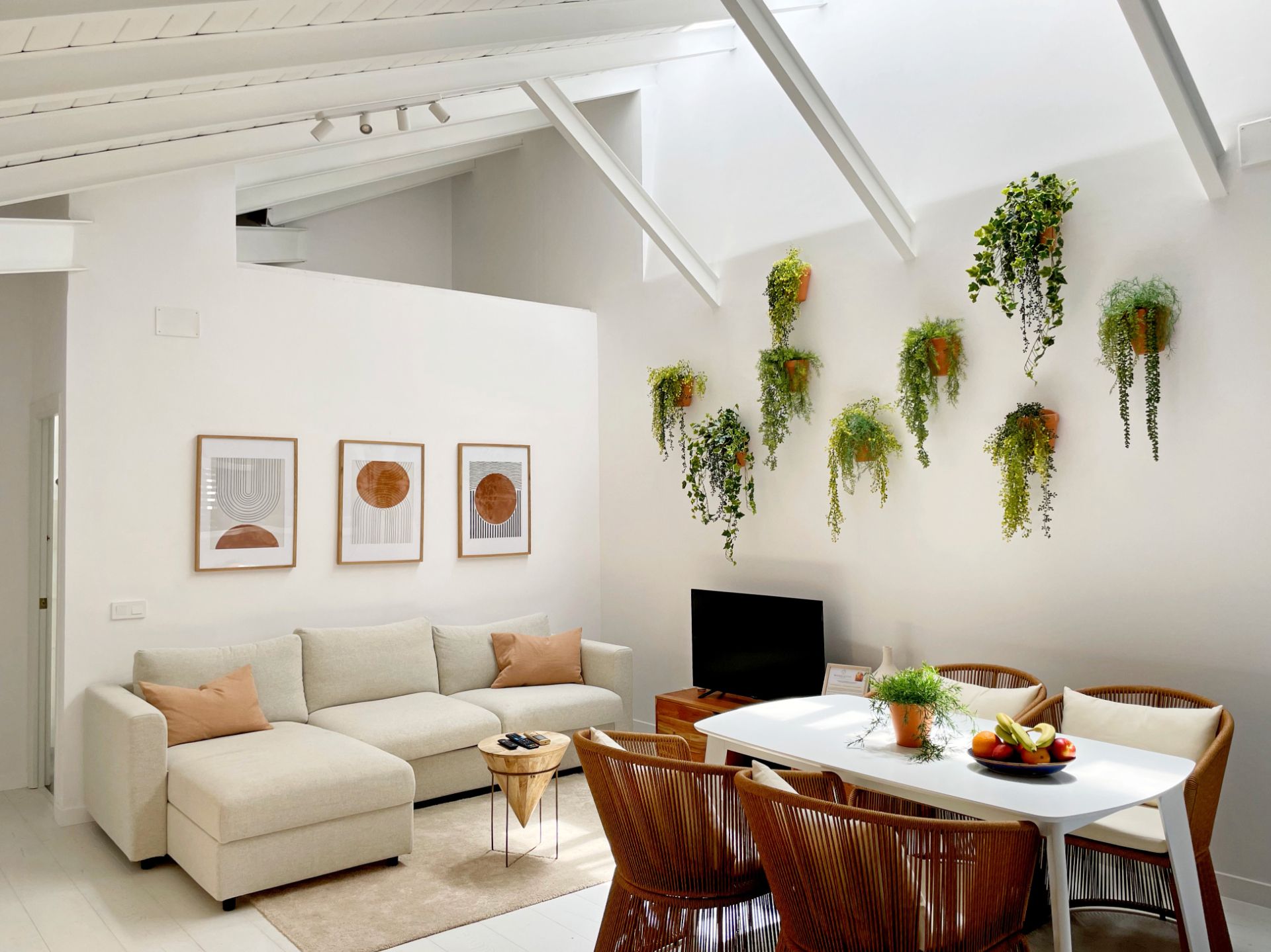 Sala de estar de Ático en venta en Málaga Capital con Aire acondicionado, Calefacción y Parquet