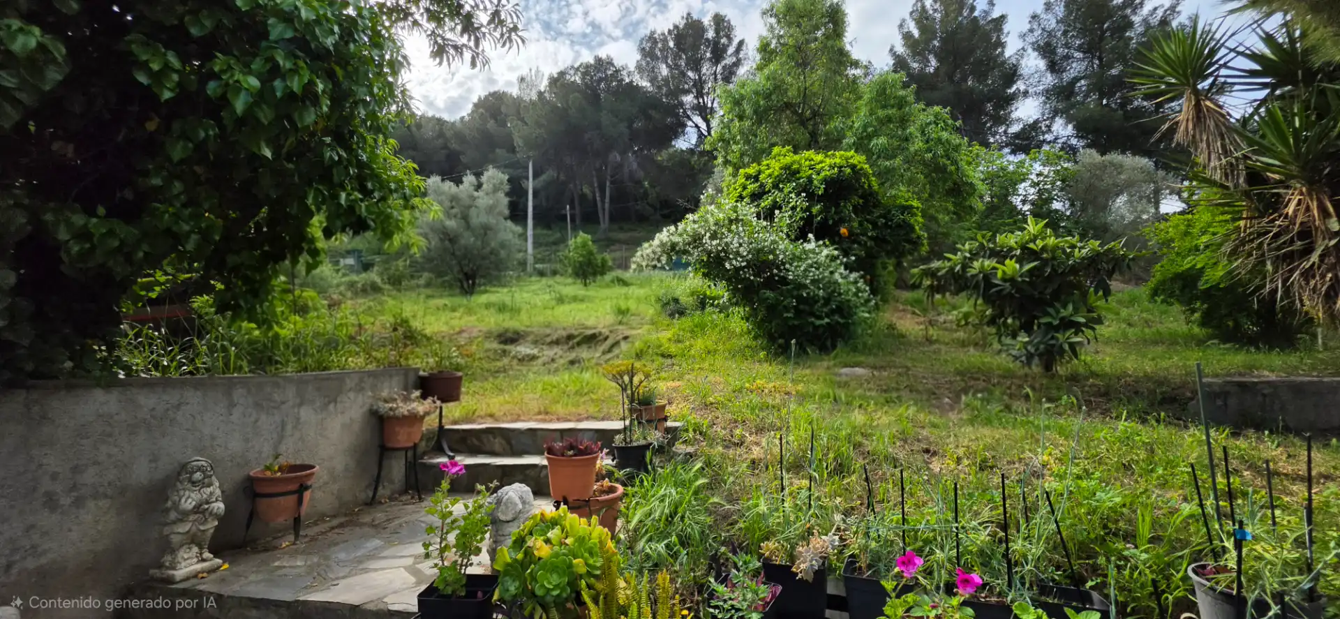 Jardí de Casa o xalet en venda en Castellbisbal amb Aire condicionat i Piscina