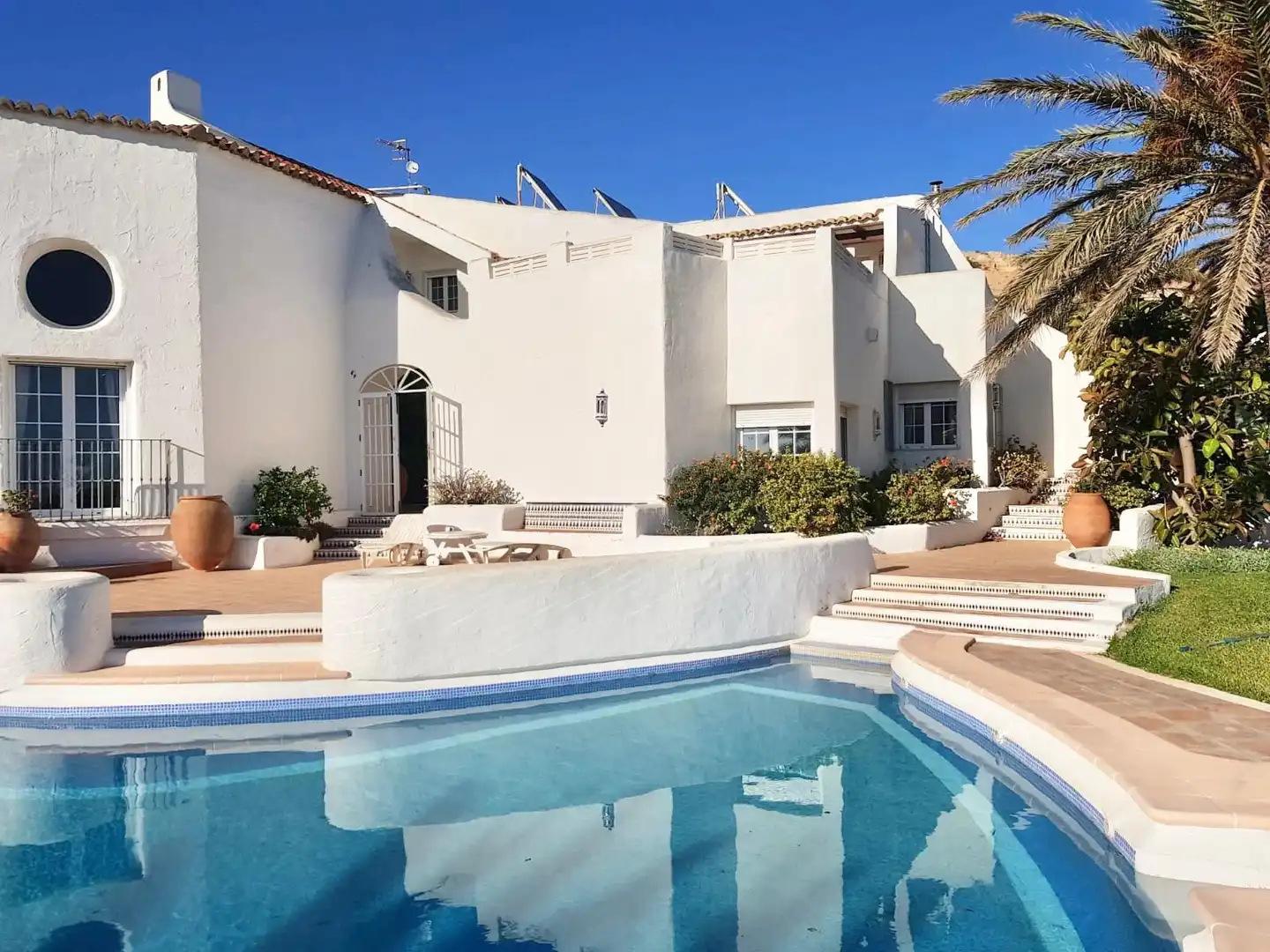 Piscina de Casa o chalet en venta en El Ejido con Aire acondicionado, Calefacción y Jardín privado