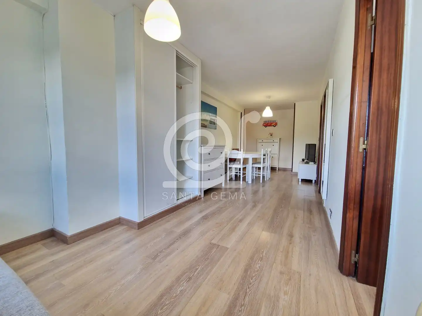 Living room of Flat for sale in A Coruña Capital   with Heating