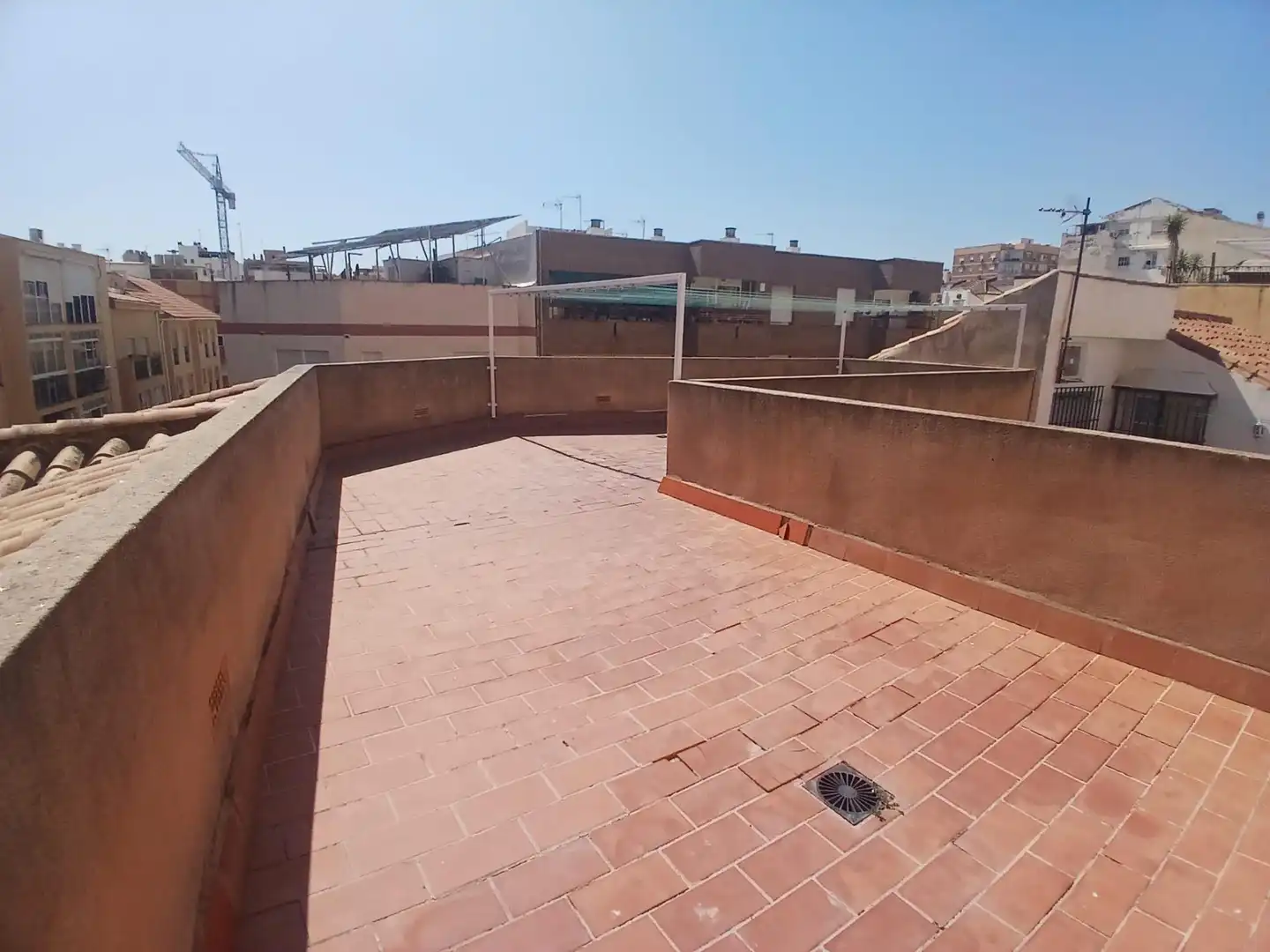Terraza de Piso de alquiler en Málaga con Aire acondicionado y Amueblado