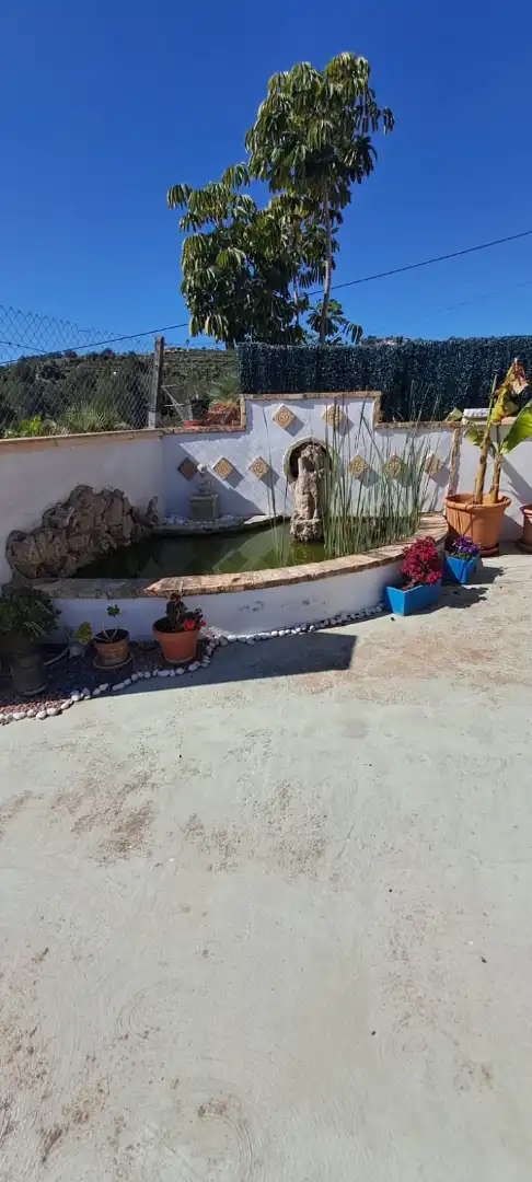 Jardín de Casa adosada de alquiler en Benissa con Amueblado y Piscina comunitaria