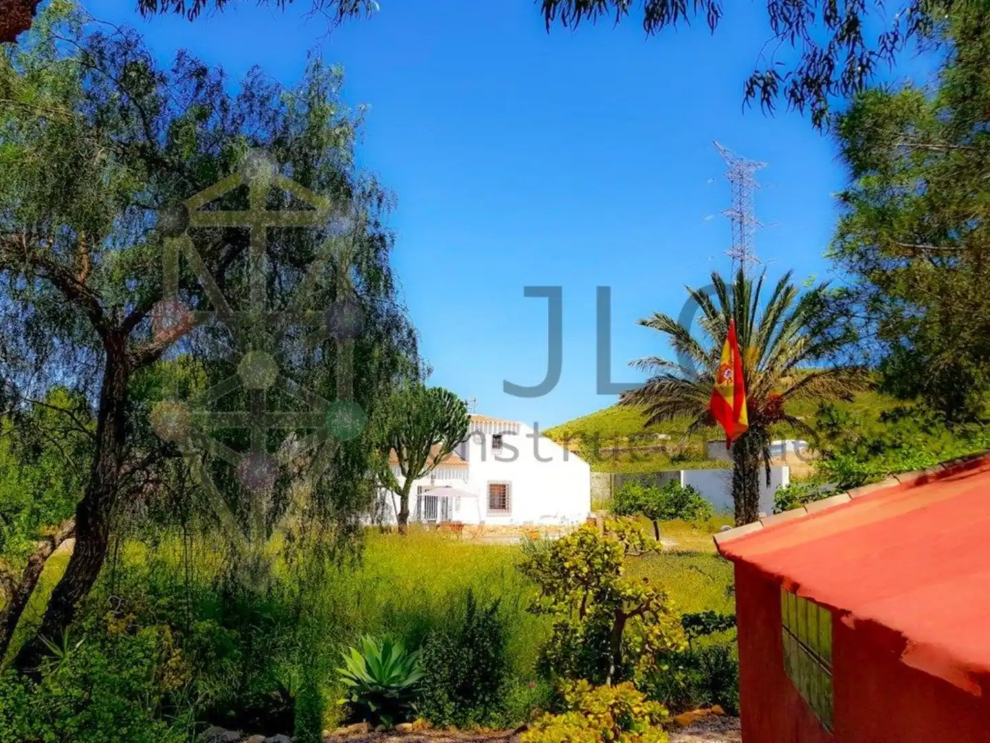 Vista exterior de Casa o chalet en venta en Fuente Álamo de Murcia con Aire acondicionado, Jardín privado y Terraza