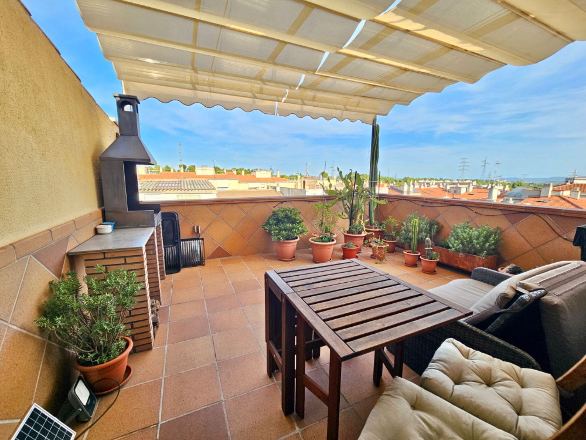 Terrace of Duplex for sale in Terrassa  with Air Conditioner, Parquet flooring and Terrace