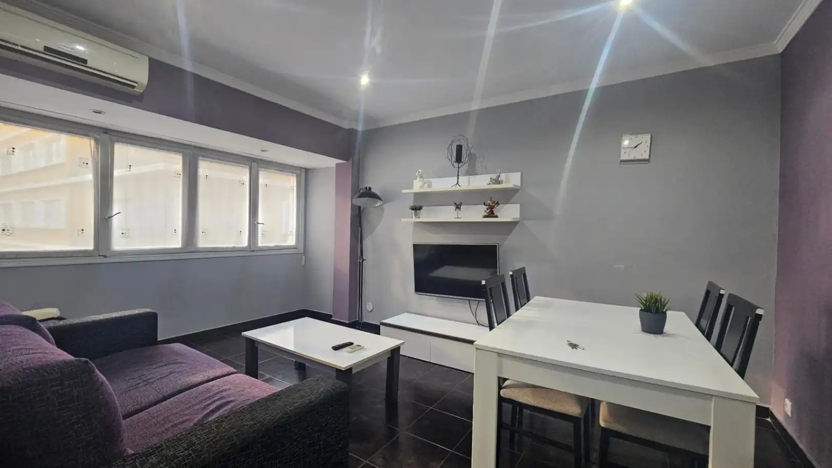Dormitori de Apartament en venda en Alicante / Alacant amb Aire condicionat, Calefacció i Terrassa