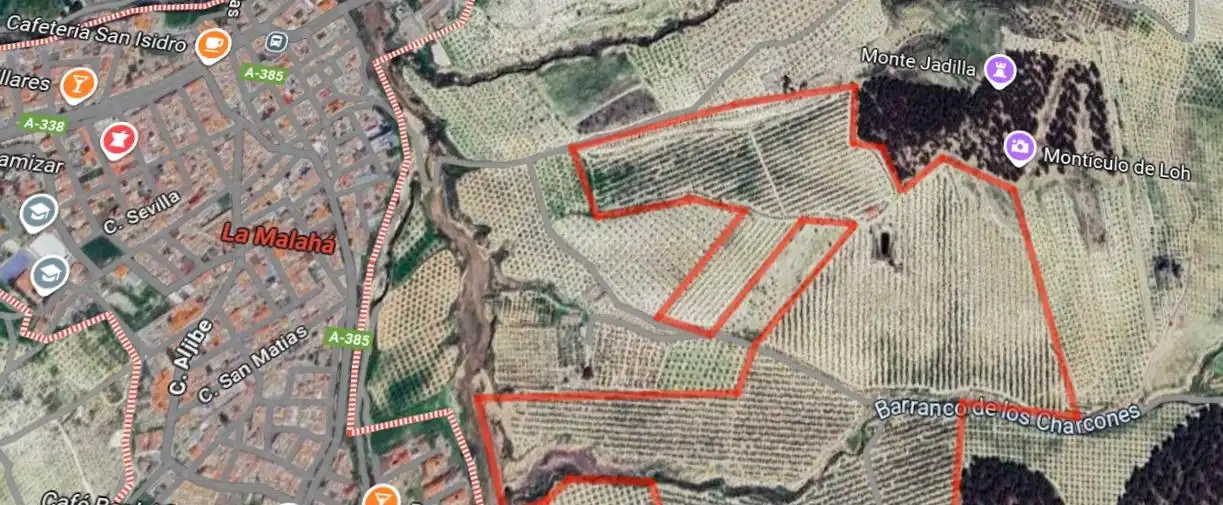 Finca rústica en venta en La Malahá