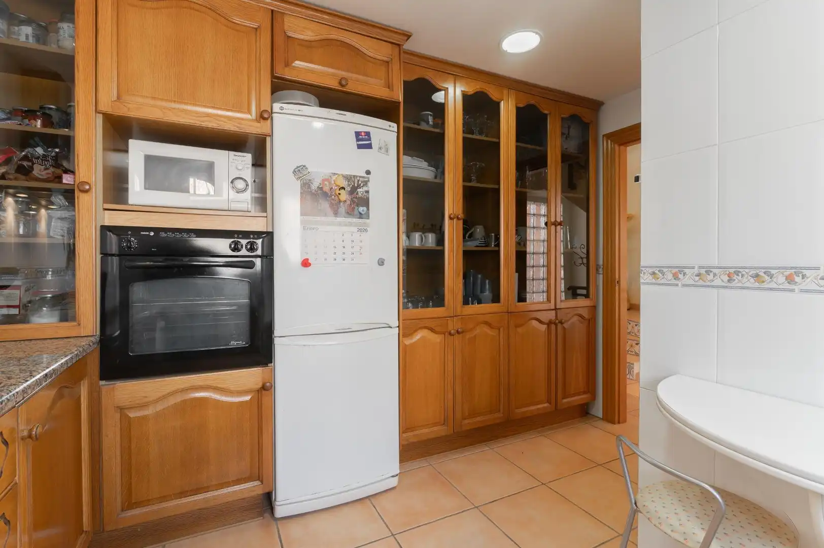 Küche von Einfamilien-Reihenhaus zum Verkauf in Benicasim / Benicàssim mit Heizung, Privatgarten und Terrasse