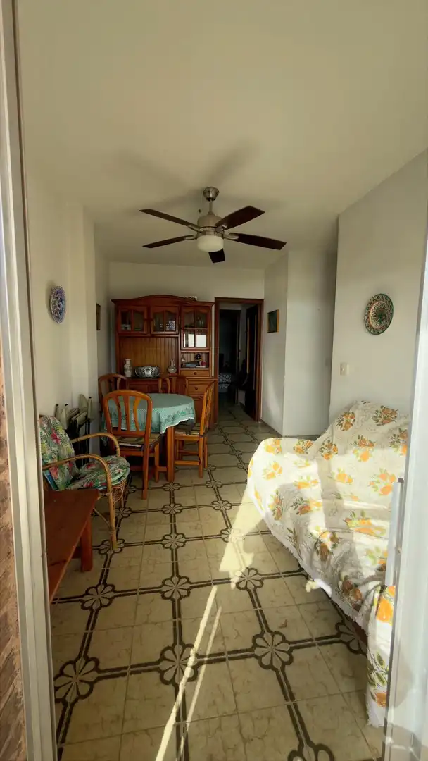 Sala de estar de Piso en venta en Mazarrón con Aire acondicionado, Terraza y Amueblado