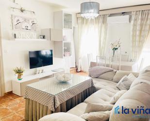 Living room of Flat for sale in Antequera  with Air Conditioner, Terrace and Furnished