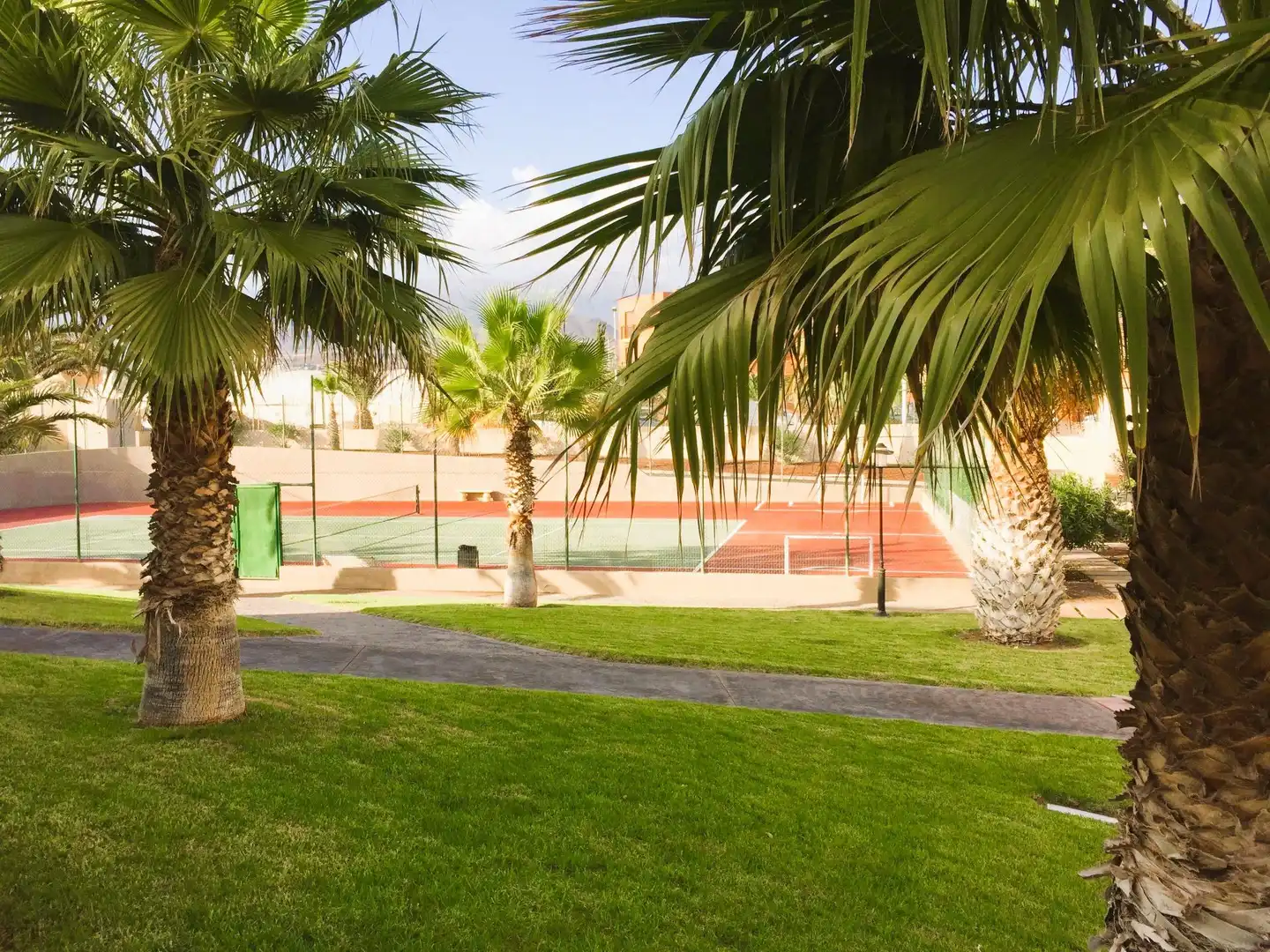 Jardín de Casa adosada en venta en Granadilla de Abona con Aire acondicionado, Jardín privado y Terraza